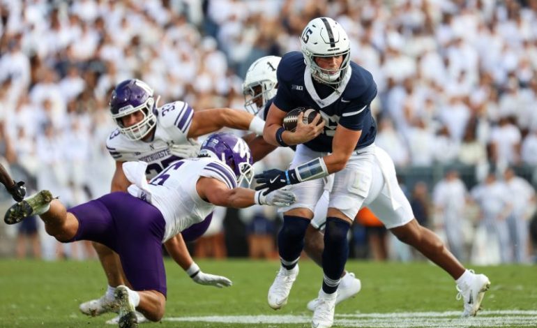  Penn State QB Drew Allar out for season following injury in Northwestern loss