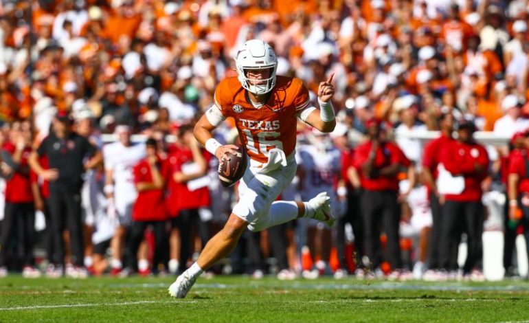  Arch Manning stats today: How did Texas football QB play in Week 7?