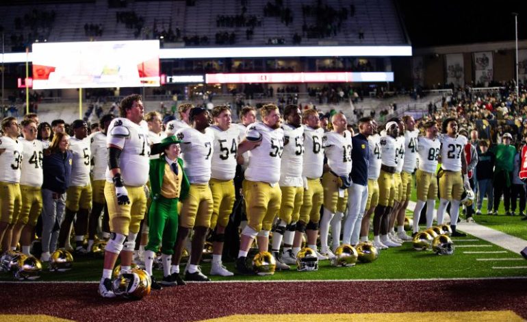 Forget about controversial rankings. CFP, Notre Dame need each other