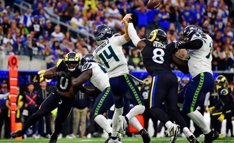  ‘Resilient’ Rams D harries Darnold, downs Seahawks