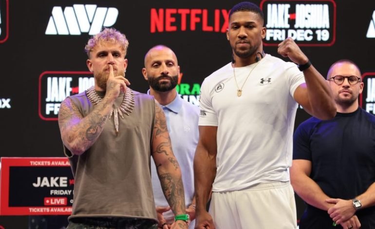  Jake Paul sparring partner adds twist to Anthony Joshua fight