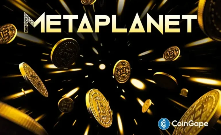  Breaking: Metaplanet To Raise $150M to Buy More Bitcoin Despite Crypto Crash