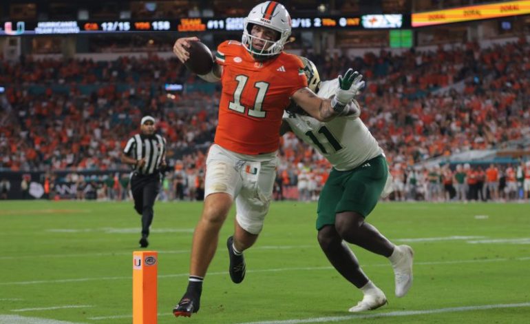  Miami, Notre Dame lead College Football Playoff field winners and losers