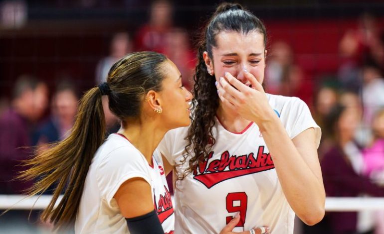  Texas A&M volleyball shows no fear, shocks world by upsetting Nebraska