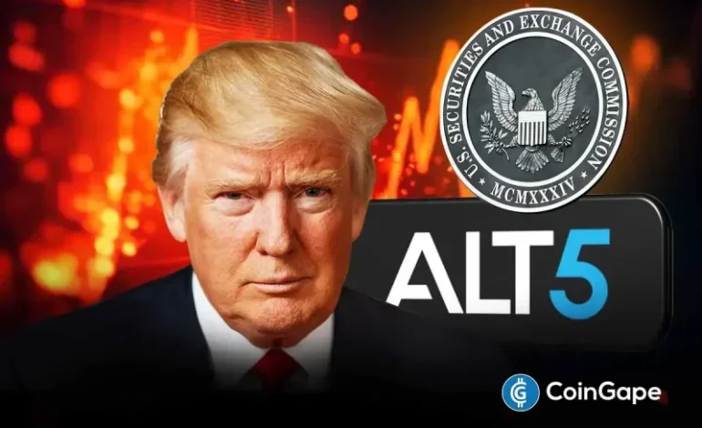  Trump-Backed Alt5 Sigma Under Fire for Possible SEC Rule Violations, New Report Reveals