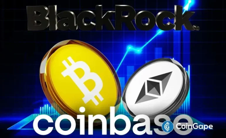  BlackRock Signal Further Downside for Bitcoin And Ethereum As It Moves $170M to Coinbase