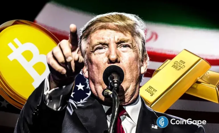  Bitcoin, Gold Slip as Donald Trump Says “Unlimited Munition Stockpiles” for US-Iran War