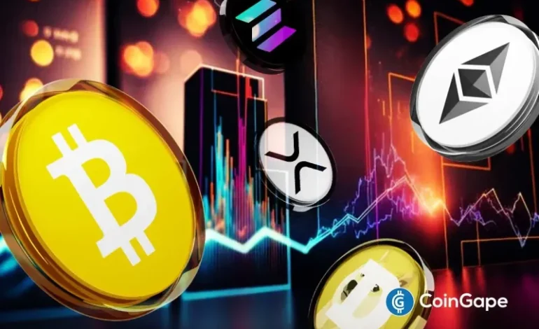  Crypto Market Today: BTC, ETH, XRP, SOL, and DOGE Rally as Geopolitical Tensions Ease